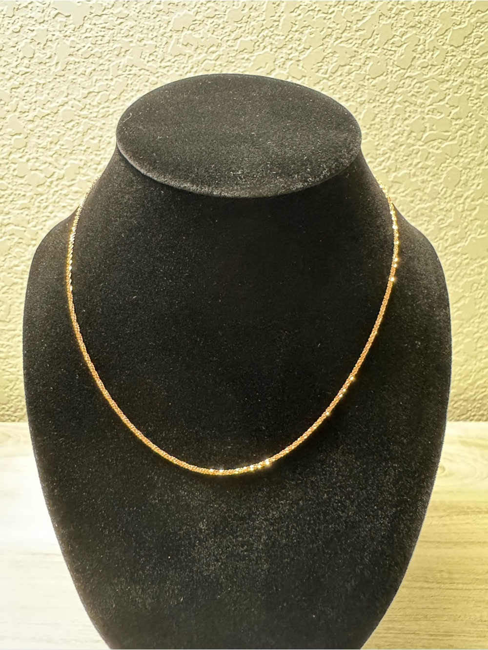 Rose Gold Twisted Rope Necklace - Women Jewelry